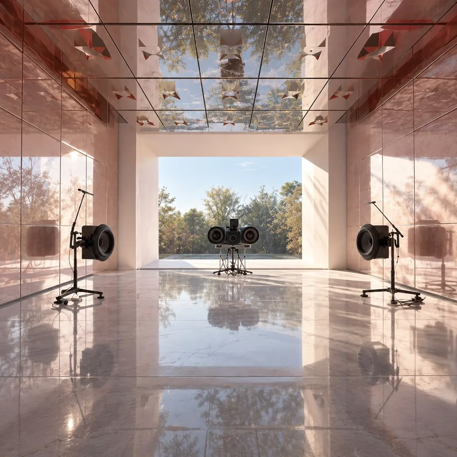 Espacio de producción y trabajo colectivo. Visualización arquitectónica.