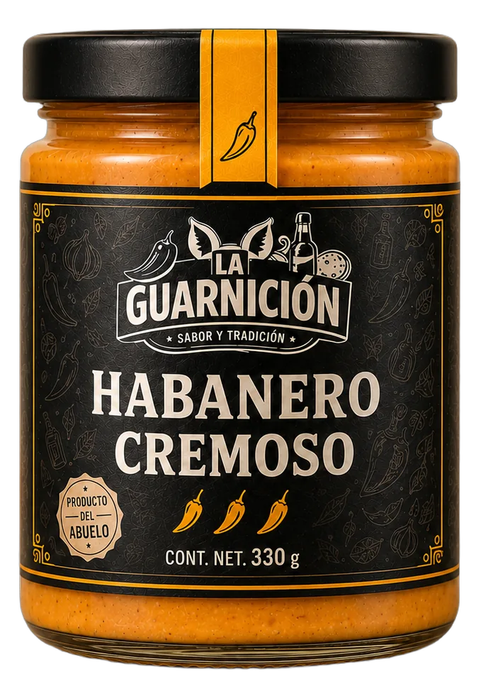 Empaque de Habanero Cremoso La Guarnición