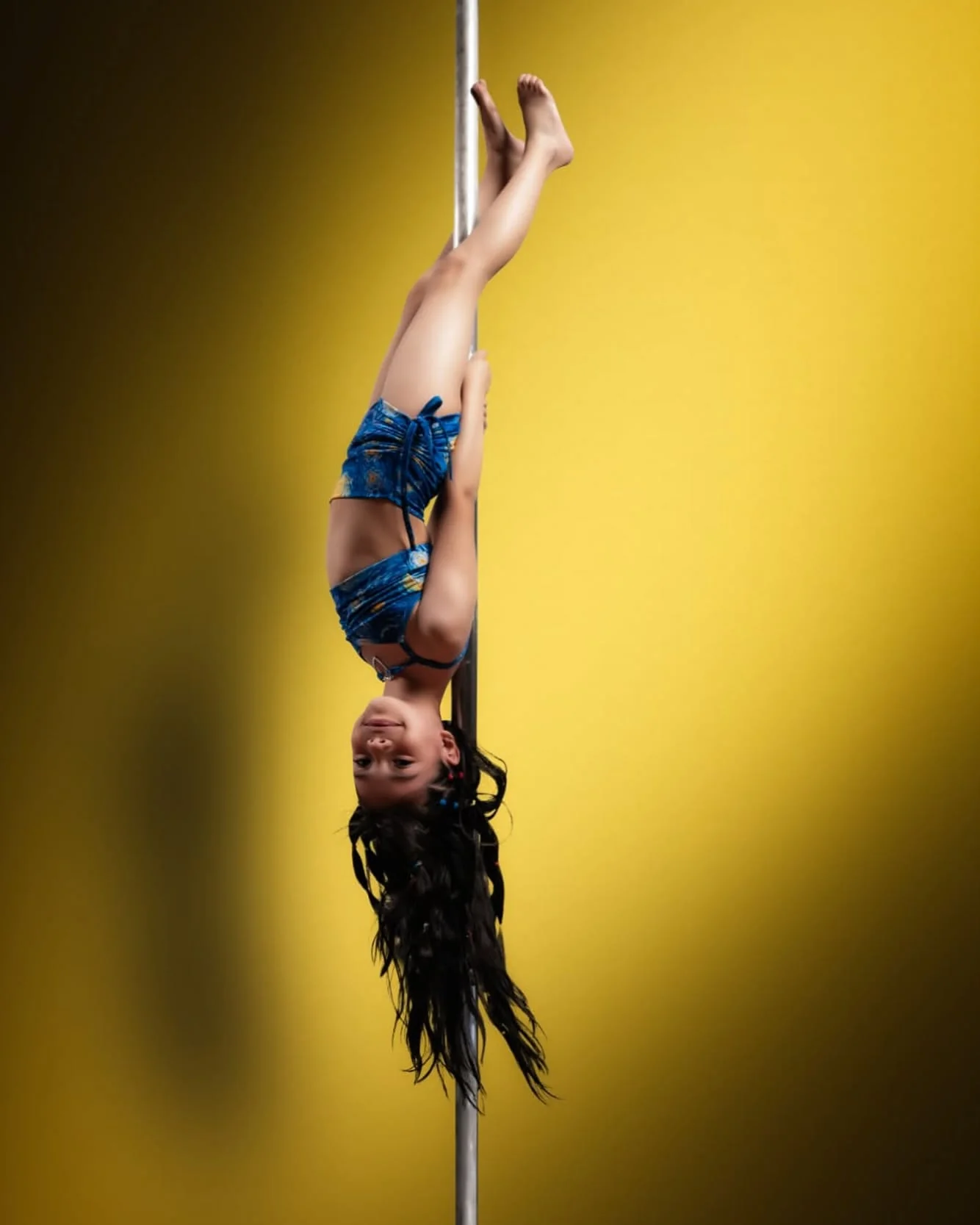 Alumna de Pole kids de Meduse